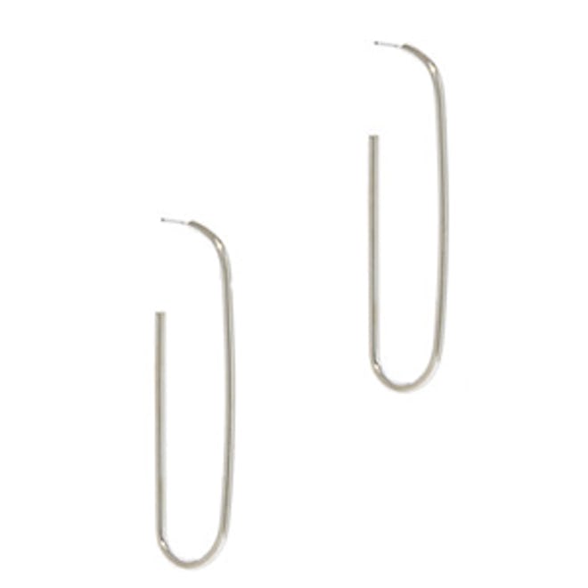 Paper Clip Drop Earring