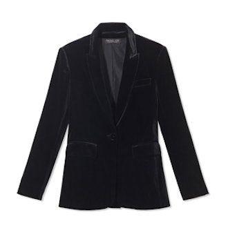 Eliza Velvet Blazer