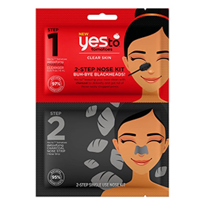 Yes To Tomatoes 2-Step Single Use Nose Kit Buh-Bye Blackheads!