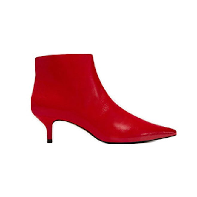 Mid-Heel Ankle Boots