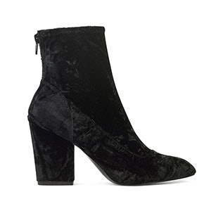 affordable black booties