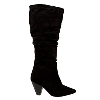 Cadet Wide Fit Slouch Knee Boots