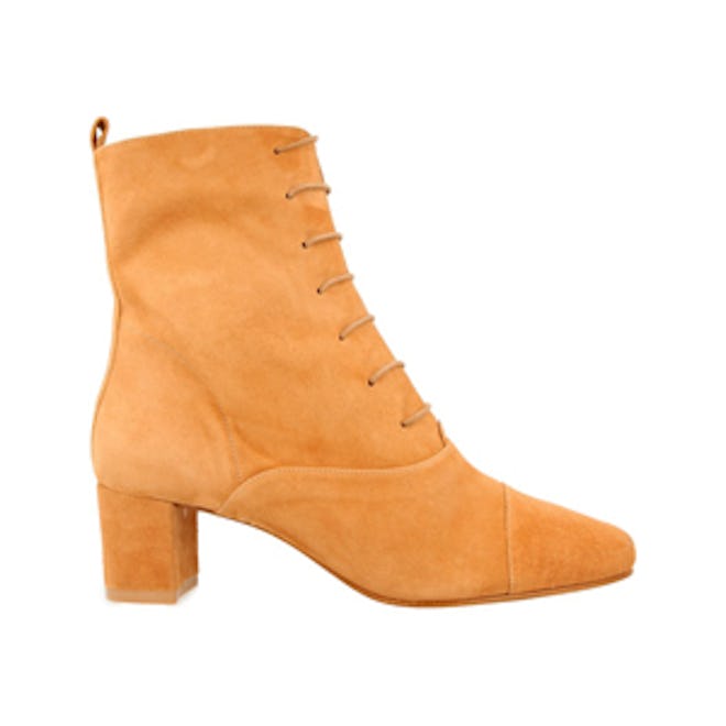 Lada Suede Lace-Up Boots