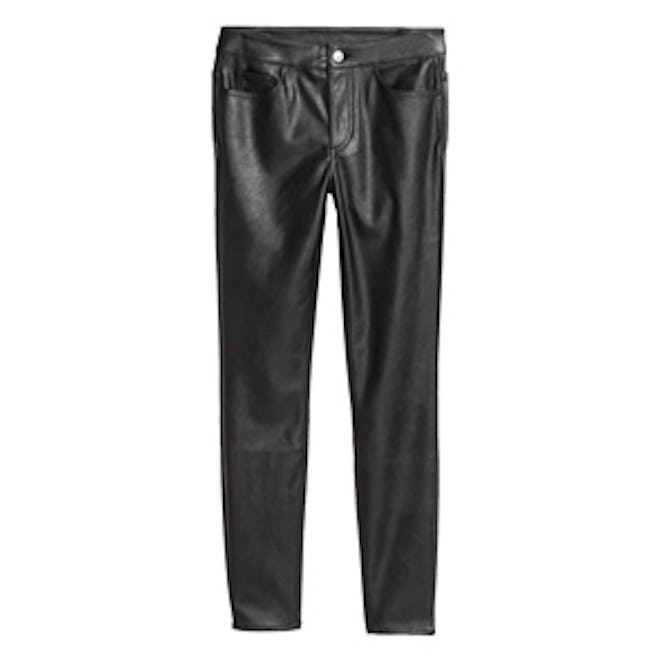 Faux Leather Pants