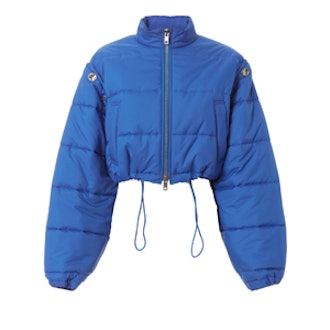 Blue Puffer Ski Coat