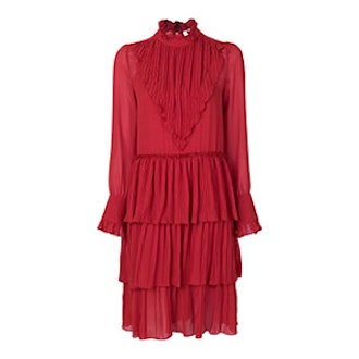 Micro Knife Pleated Dress