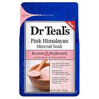 Dr. Teal’s Restore & Replenish Pure Epsom Salt & Essential Oils Pink Himalayan Mineral Soak