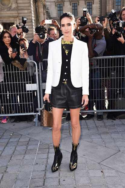Jennifer Connelly At The Louis Vuitton Paris Fashion Week Show