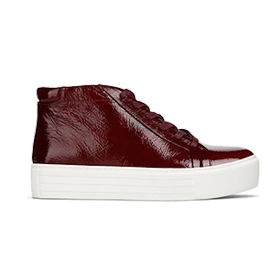 Janette High-Top Patent Platform Sneaker