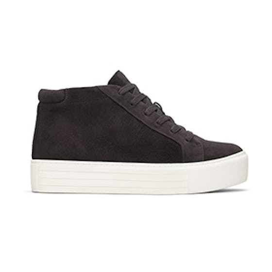 Janette High-Top Suede Platform Sneaker