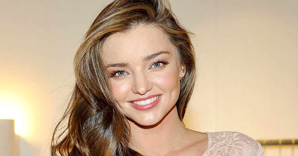 Miranda Kerr's Secret To Perfect Eyebrows Will Surprise You