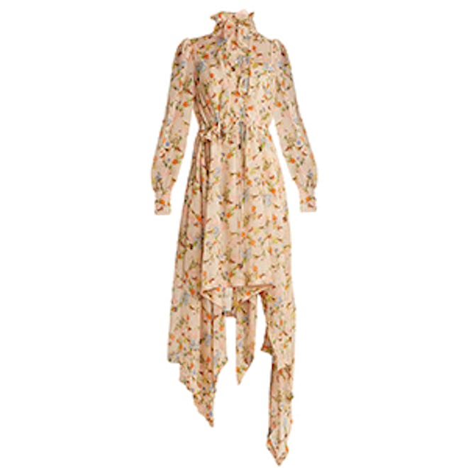 Martha Floral-Print Silk-Georgette Dress