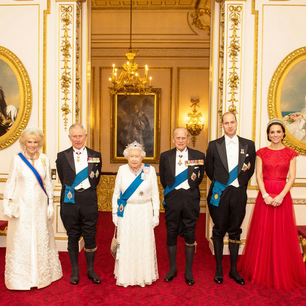 A family photo of the Royal Family 