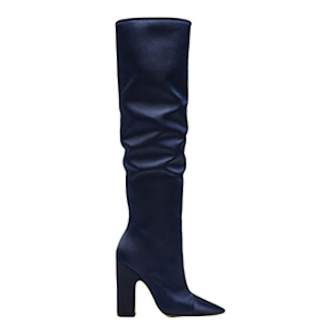 Sateen High Heel Boots Details