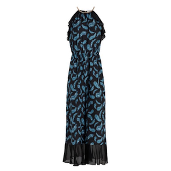 Shea Feather Printed Jumpsuit