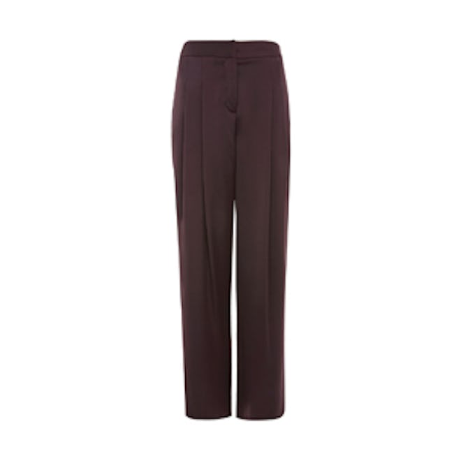 Satin Wide Leg Trousers