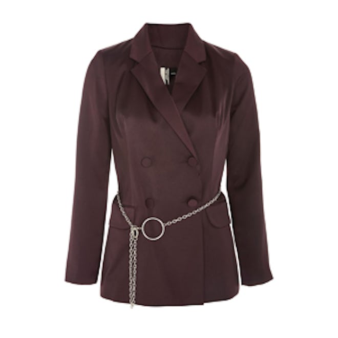 Chain Belted Jacket