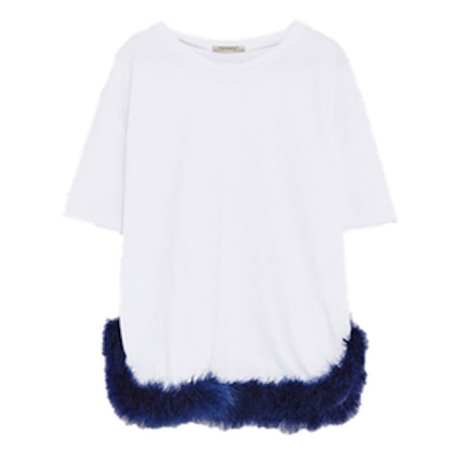 T-Shirt With Feathers