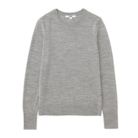 Women Extra Fine Merino Crewneck Sweater
