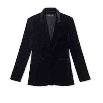 Eliza Velvet Blazer