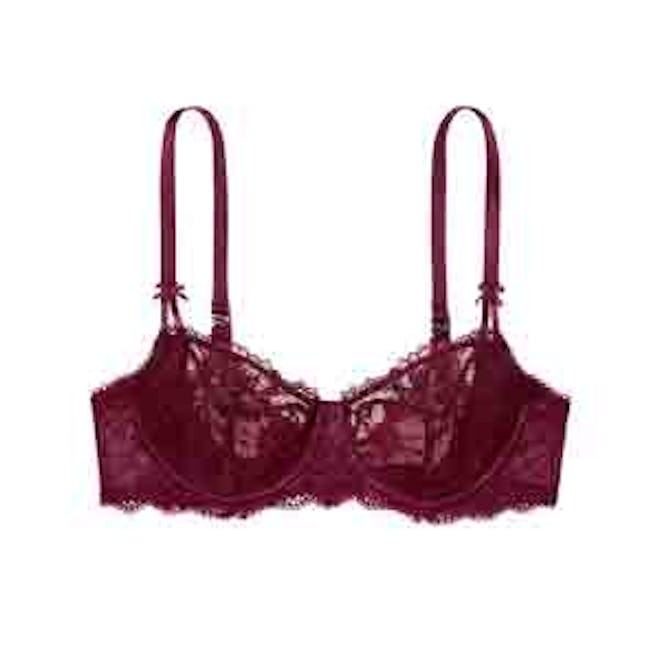 Wicked Unlined Uplift Bra in Kir Retro Romance Lace