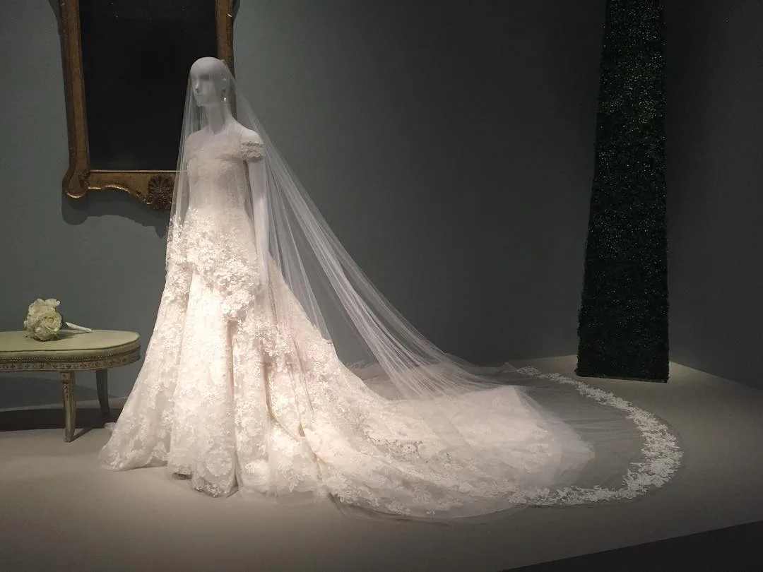 amal clooney wedding dress Amal Clooney's Wedding Dress Is Getting Its Own Exhibit