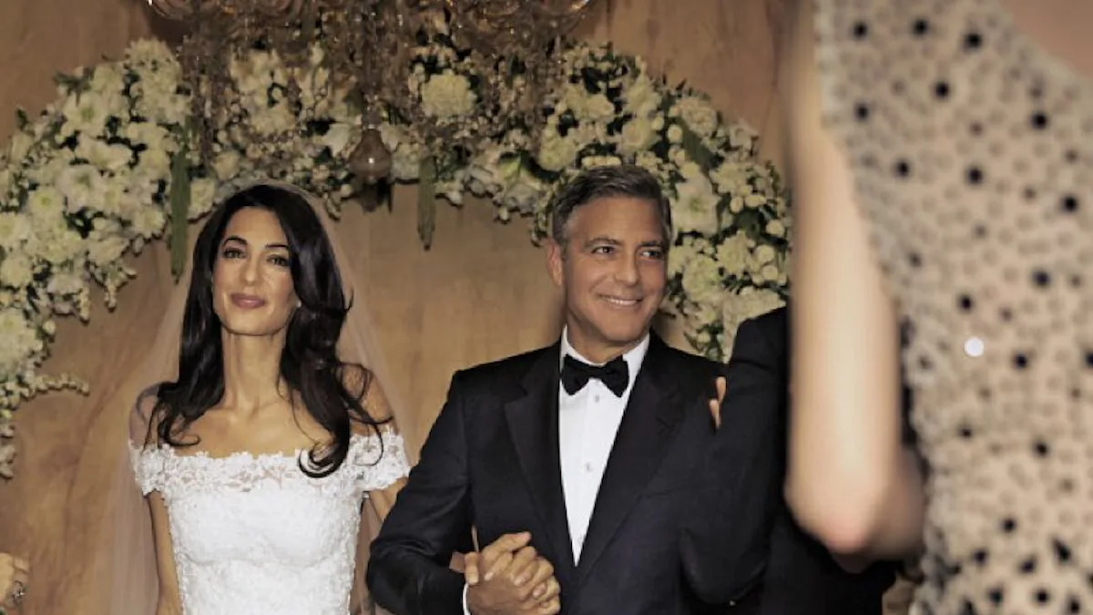 Amal Clooney's Wedding Dress Is Getting Its Own Exhibit Amal Clooney's Wedding Dress Is Getting Its Own Exhibit