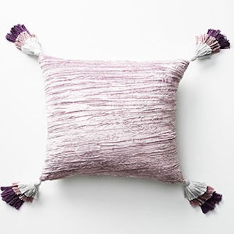 Tassled Velvet Pillow