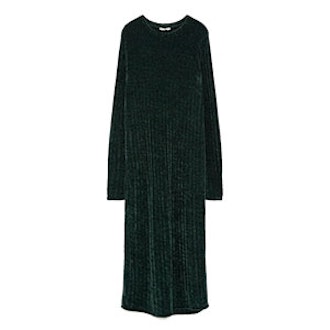 Ribbed Chenille Dress