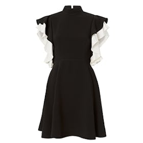 Reina Ruffle Sleeve Mini Dress