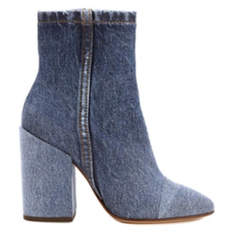 Denim Ankle Boots