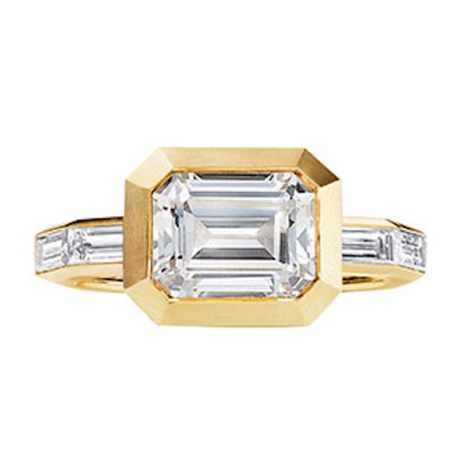 Delaunay Engagement Ring in 18K Gold