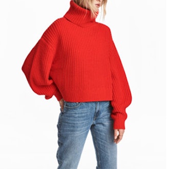 Knit Wool-Blend Sweater