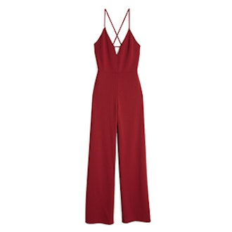 Cut-Out Front Jumpsuit