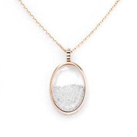 Stardust Oval Necklace