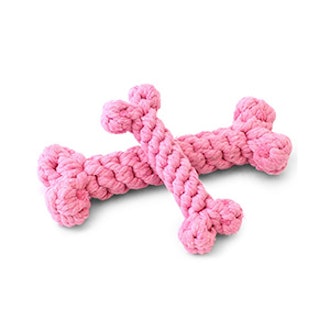 Cotton Rope Bone Dog Toy in Small