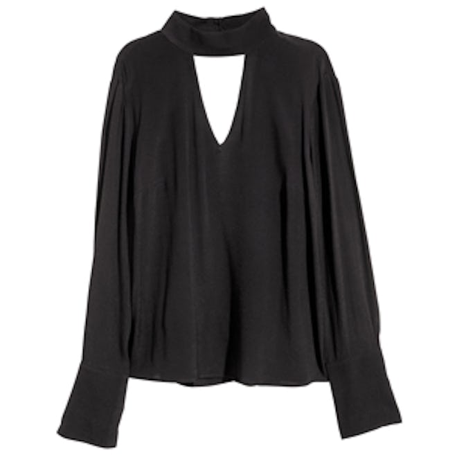 Crêped Blouse