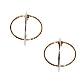 Gaige Gold Geometric Ear Jackets