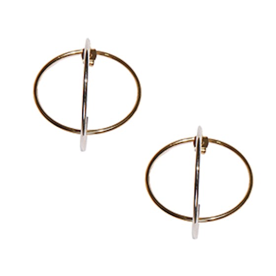 Gaige Gold Geometric Ear Jackets