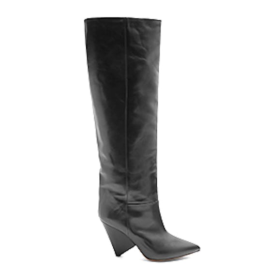 Loko Smooth-Leather Knee-High Boots