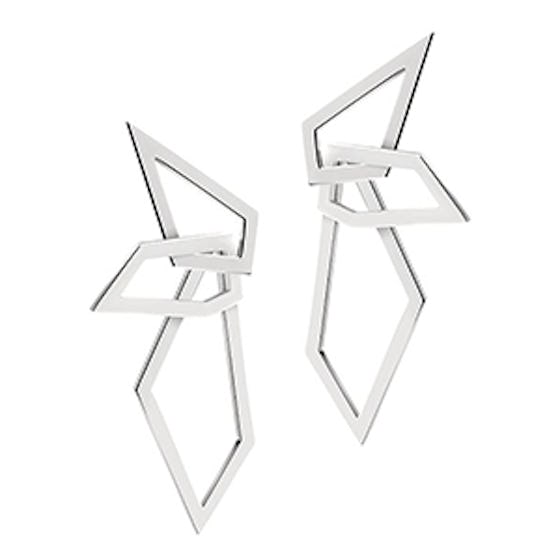 Interlocking Angle Earrings