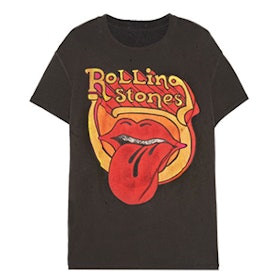 Rolling Stones Distressed Printed Cotton-Jersey T-Shirt