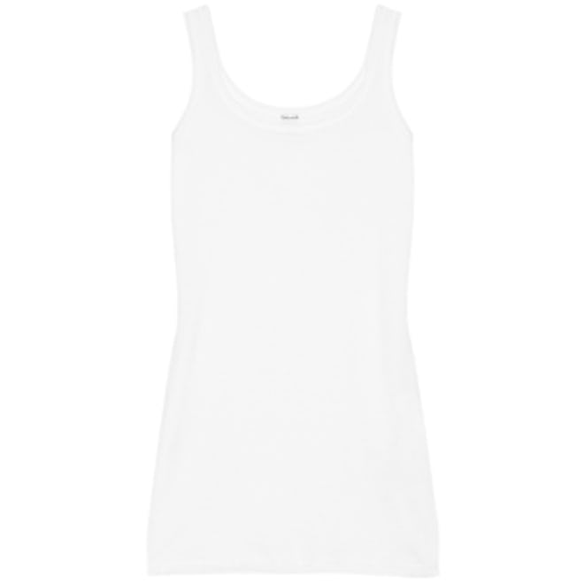 Cotton And Modal-Blend Jersey Tank