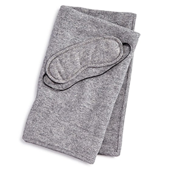 Travel Eye Mask &#038; Throw Set