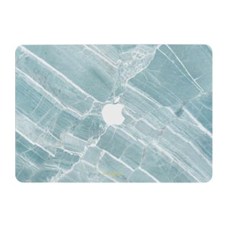 Mint Marble Macbook Skin + Case