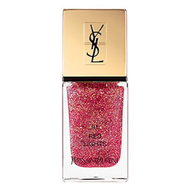 Dazzling Lights La Laque Couture Nail Polish in Red Lights