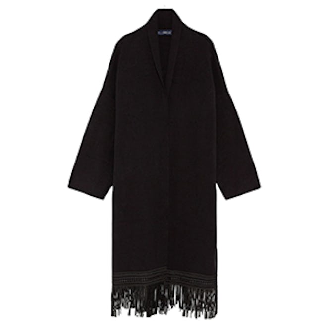 Long Jacket With Fringing