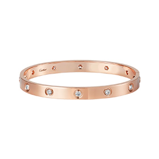 Love Bracelet, 10 Diamonds