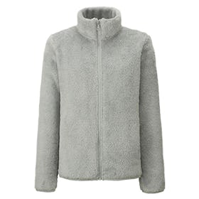 Fluffy Yarn Fleece Full-Zip Jacket