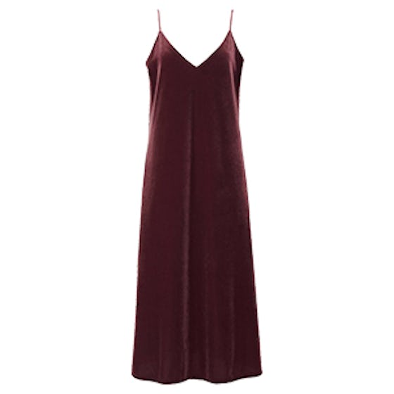 Velour Camisole Dress